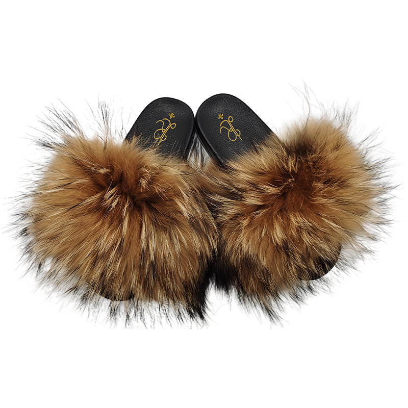 Origin Luxury Fur Slide