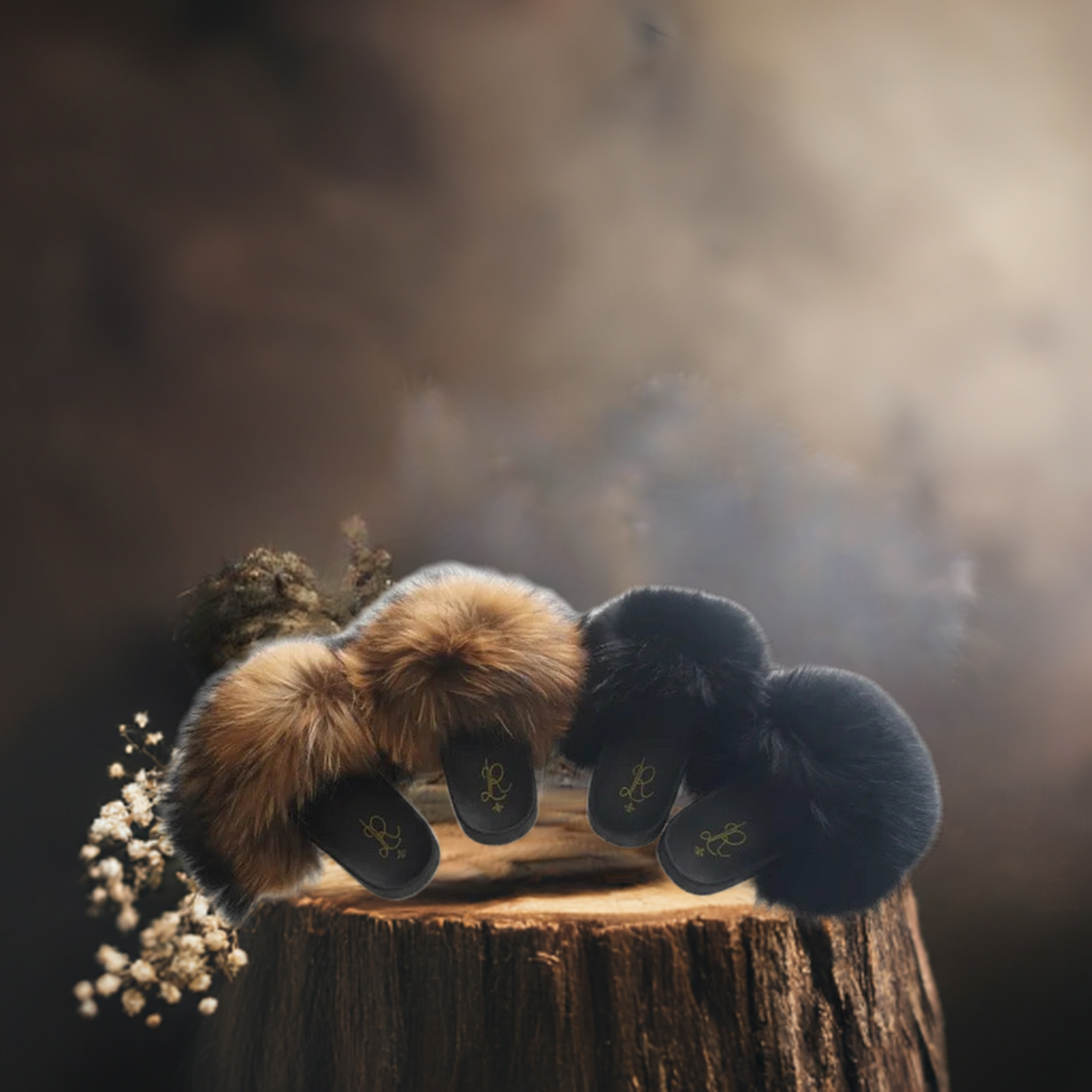 Origin Luxury Fur Slide