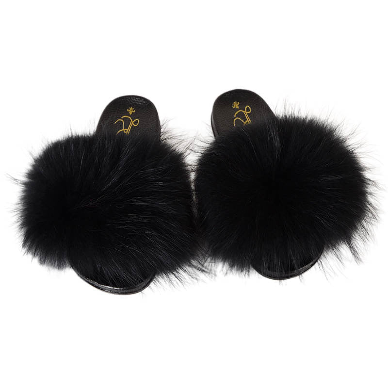 Legend Luxury Fur Slide