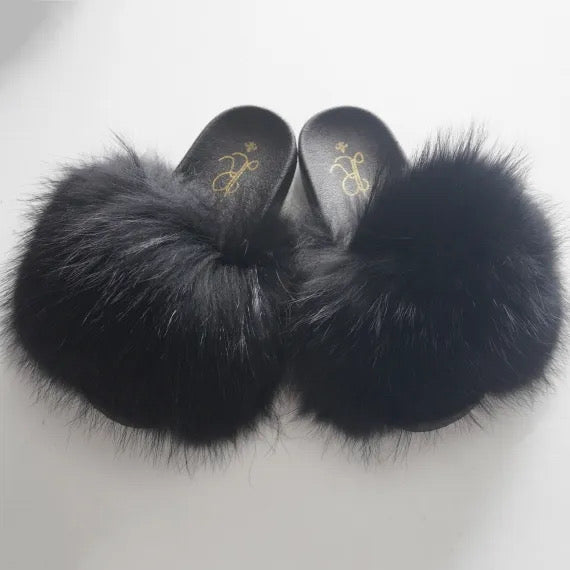 Legend Luxury Fur Slide